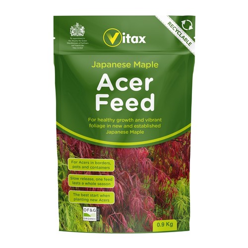 Vitax Acer Feed – Plant Fertilizer for Acer Trees – 500g Pouch