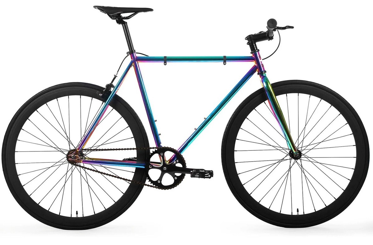 BICYCLE  GOLD STANDARD  8個 Golden Cycles Fixed Gear Single Speed Bike Bicycle Oil Slick