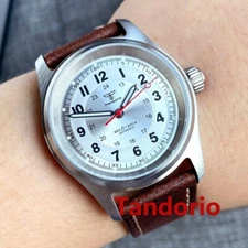 Tandorio 36mm 20ATM Diving Sapphire Glass Silver Dial NH35A Automatic Men Watch