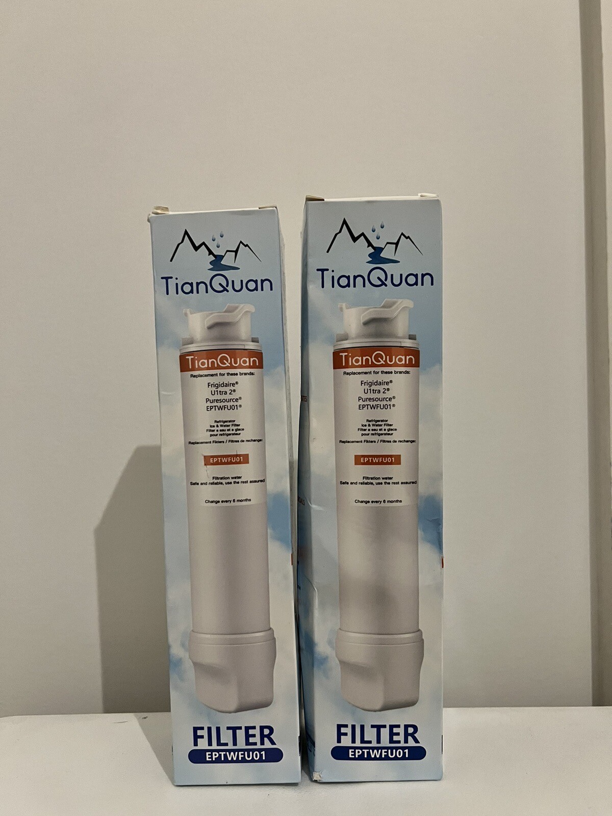 TianQuan Replacement Refrigerator Water Filters EPTWFU01. 2 pack eBay