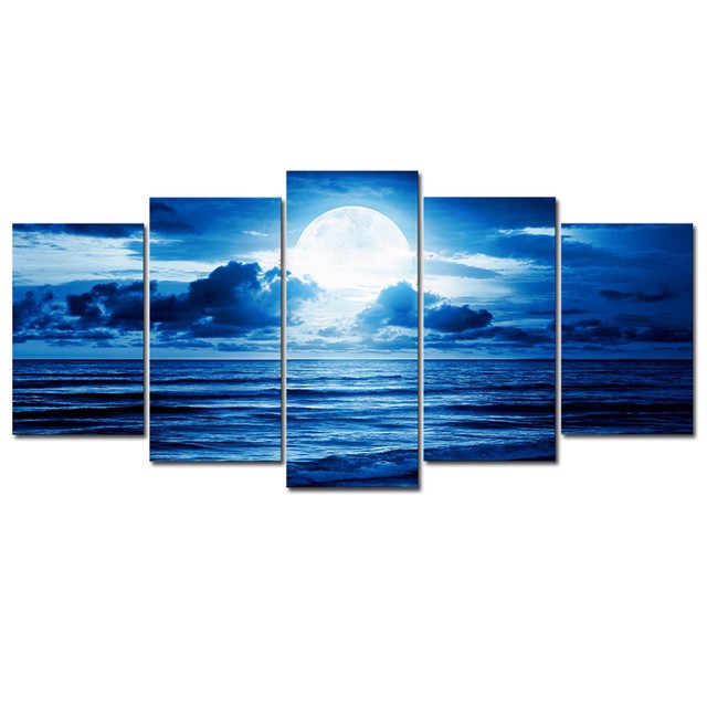 Framed 4 Pcs Leopard Head Home Decoration Canvas Print Wall Art Painting Picture