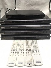 Lot of 4 Sony DVP-NS50P  1 DVP-SR200P DVD Players Lot  4 RMT-D175A Remotes