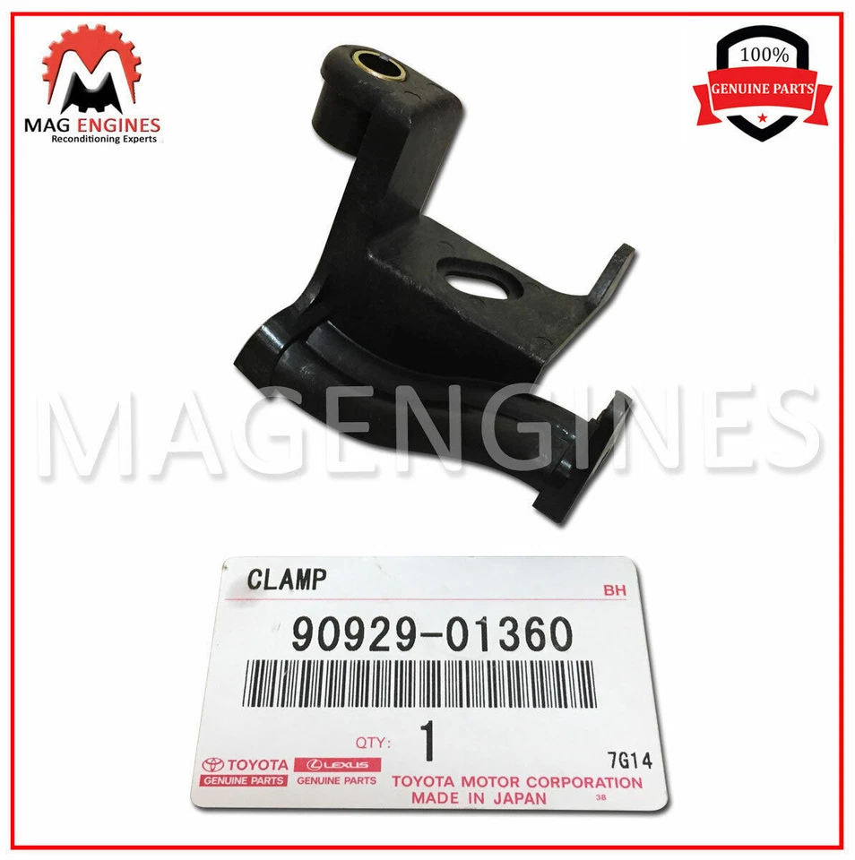 90929-01360 GENUINE OEM CLAMP, RESISTIVE CORD, NO.2 90929-01360 - Image 3 of 4