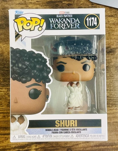 Funko POP! Figura Bobblehead Black Panther Wakanda Forever Shuri #1174