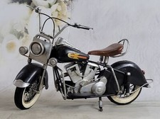 Handmade Vintage Indian Chief Motorcycle Diecast Toy Metal Gift Home Decor Sale