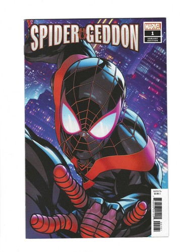 SPIDER GEDDON 1 McKONE MILES MORALES SPIDER MAN VARIANT 9 4 NM 