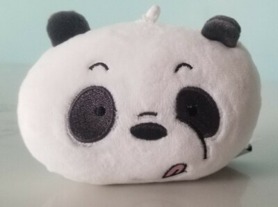Miniso Life Mini Staffed Panda Clip (size under 6 inches)