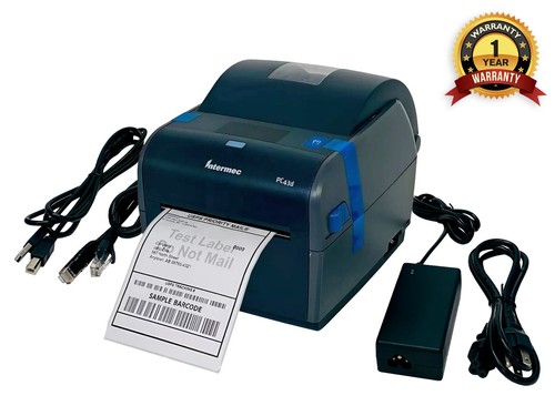 REFURBISHED Intermec PC43d Direct Thermal Desktop Barcode Label Printer USB LAN - 第 1/9 張圖片