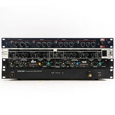 Lot of 4 Rack Units For Parts - Tascam / DBX / Behringer / AL Audio Logic