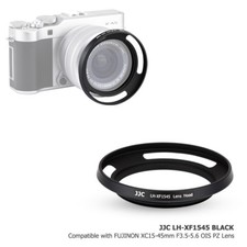 JJC Black Metal Lens Hood for Fuji X-A5 X-T100 Lens FUJINON XC15-45mm F3.5-5.6