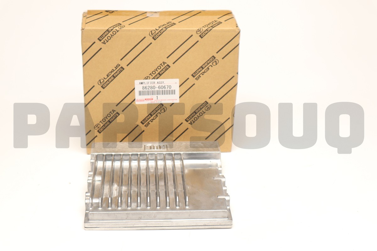 8628060670 Genuine Toyota AMPLIFIER ASSY 86280-60670 | eBay