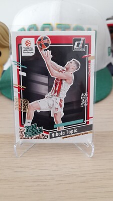 2023-24 Panini Donruss Euroleague Basketball Nikola Topic Rated Prospect