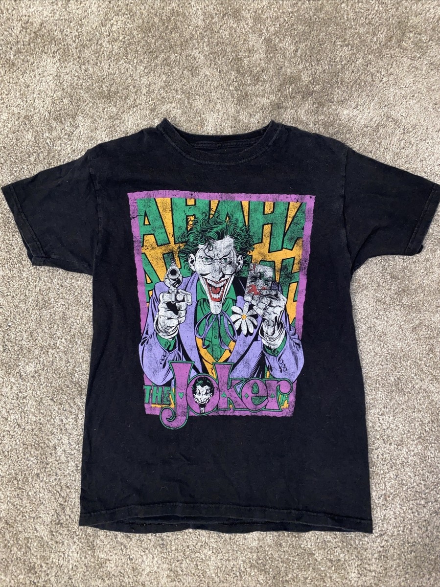 DC Comics Originals Graphic The Joker T-shirt Size Small Vintage
