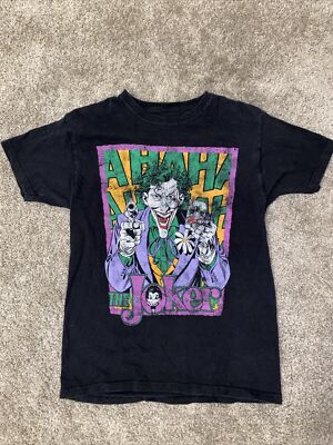 DC Comics Originals Graphic The Joker T-shirt Size Small Vintage