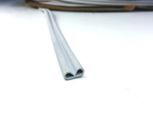 (500ft Roll) 1/2" x 1/4" Adhesive Backed Grey Door Seal - Picture 7 of 11