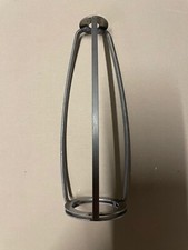 5 St.Halterung Lampenschirm Korb Befestigung Gestell Metall silbern Lampe  E27