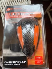 SHOCK DOCTOR ULTRA PRO ULTRA CARBON FLEX CUP Size Large Small Cup NEW in PACKAGE