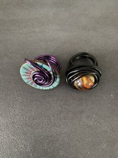 Modeschmuck Ringe Damen 2 Stück