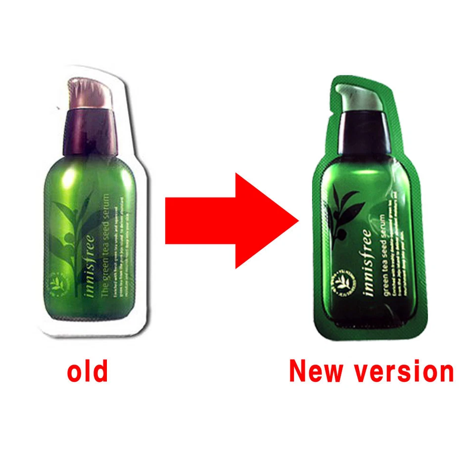 [Innisfree] The Green Tea Seed Serum 1ml x 20pcs or 40pcs hydrated skin  - Image 2 of 4