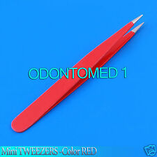 MINI TWEEZERS SHARP -Color RED