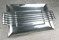 Belle Kogan 1936 Reed & Barton Art Deco Model 1600 Serving Tray 13x8 in Vintage