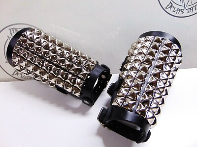 UNISEX STUDDED LEATHER GAUNTLETS.THRASH METAL...(MDLG0096)......DEMONA SPEED'S