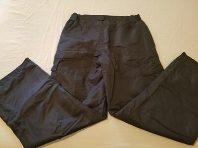 Mens Iceberg Insulated Pants S Small Black Athletic Outdoor Hiking