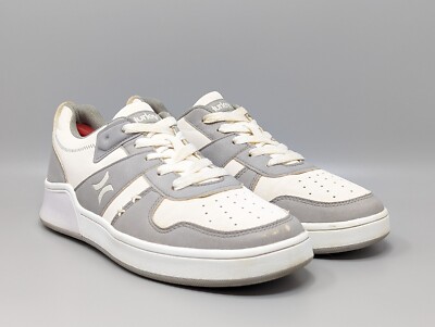 Hurley Women s Skate Shoes Gray White Casual Sneakers Style 4365 Size 8.5