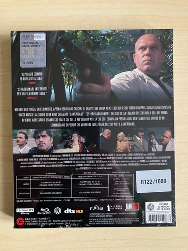 Di Leo _ Milano Calibro 9 _ BluRay + 4K UHD Ltd Edition Numerato 50th Restaurato - Picture 2 of 3