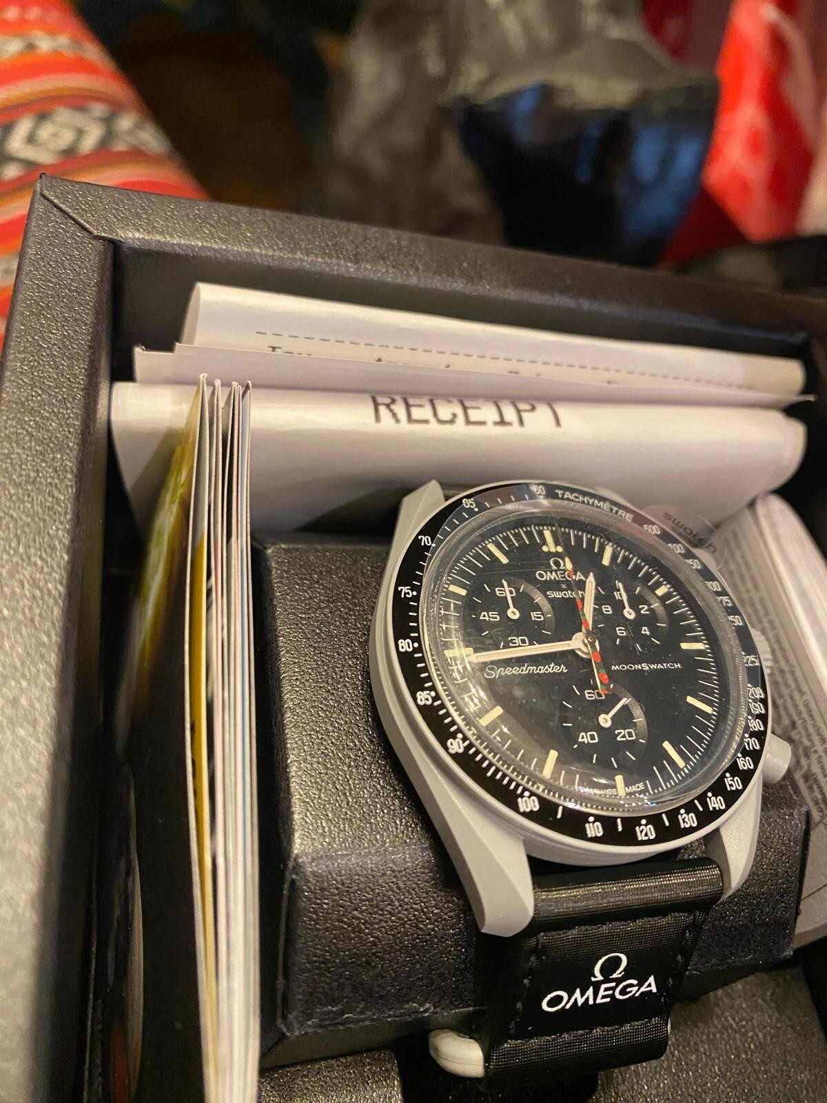 OMEGA x Swatch MoonSwatch Mission to the Moon - Moonshine Strawberry Gold -  New✅