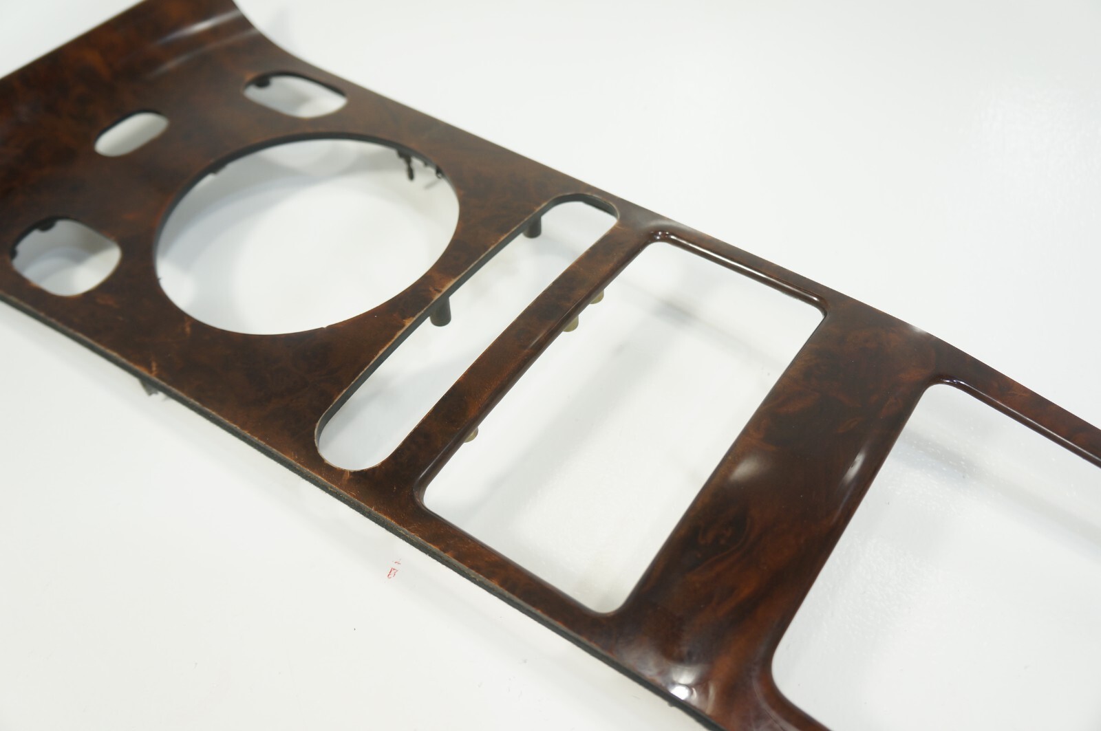 03-12 Bentley Continental GTC GT Spur Center Console Shifter Trim Bezel Wood OEM