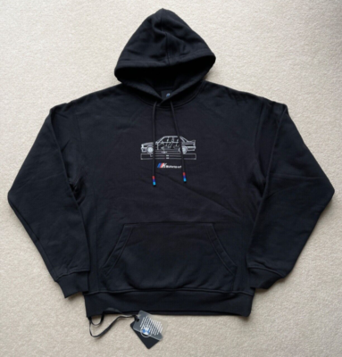 Sweat à Capuche KITH X BMW – Dimensions Latérales – Noir – Taille XS – Neuf Avec étiquettes