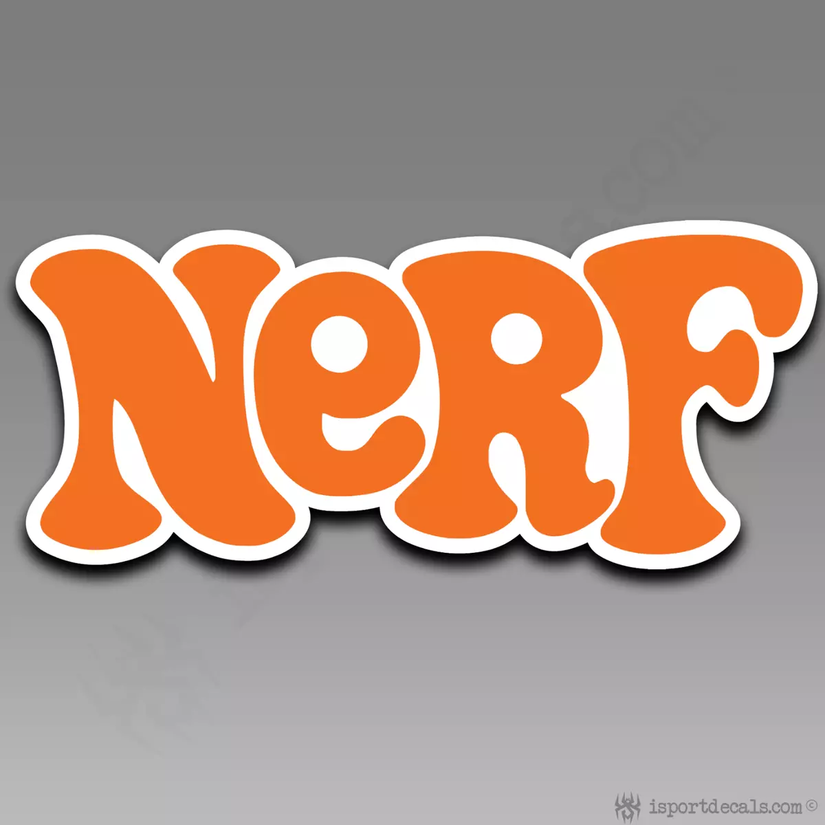 Retro Classic NERF Logo Car Laptop Wall VINYL DECAL STICKER 195