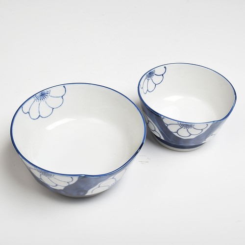 1960s Rice Bowl Japanese Hand Painted Soup Bowl Made in Japan - Picture 2 of 9
