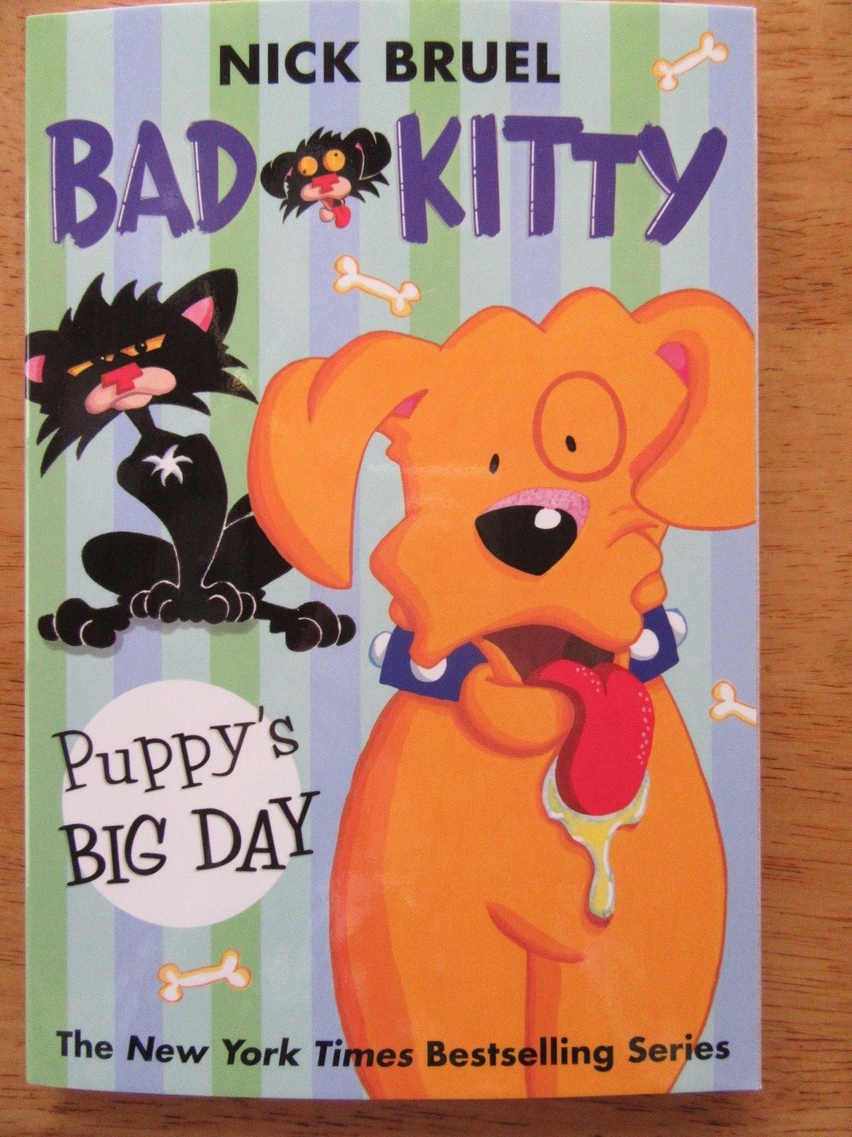 Bad Kitty by Nick Bruel Lot of 3 NEW School Daze/ Bath/Puppy's Big Day ...