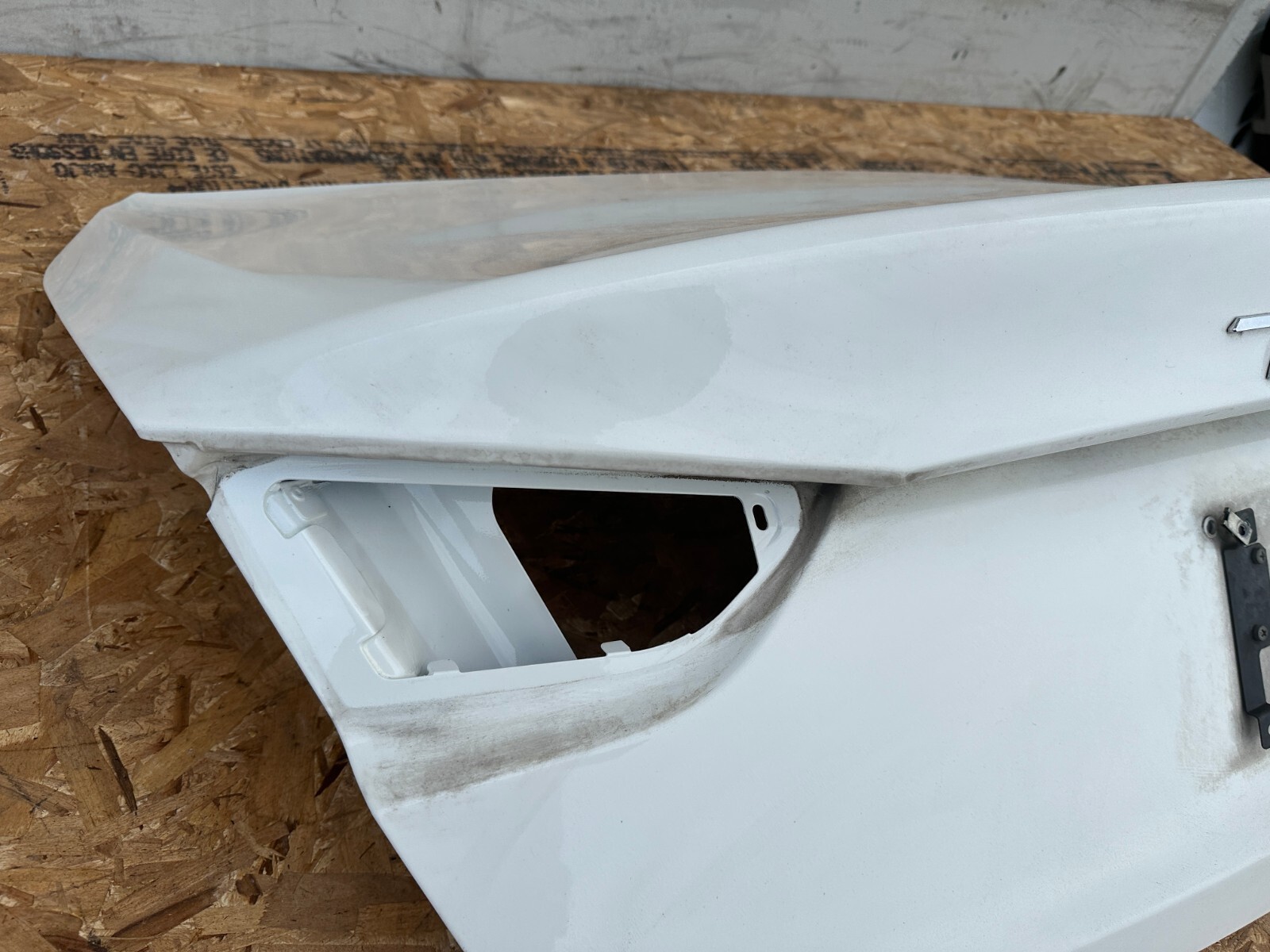 LIFTGATE TAILGATE TRUNK LID ASSEMBLY 13-17 MASERATI QUATTROPORTE GTS M156