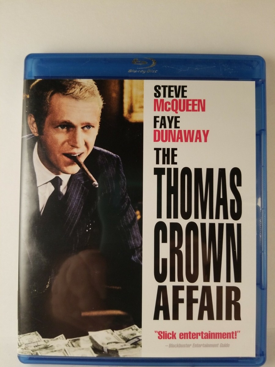 The Thomas Crown Affair Blu-Ray: Steve McQueen Faye Dunaway