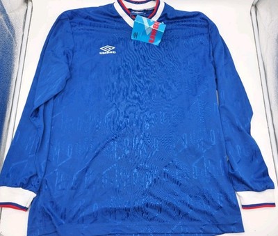 1990er Umbro VINTAGE Template Shirt SIZE XL NEW blue