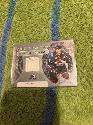 2022-23 Upper Deck Artifacts Threads of Time Rob Blake #TT-RB