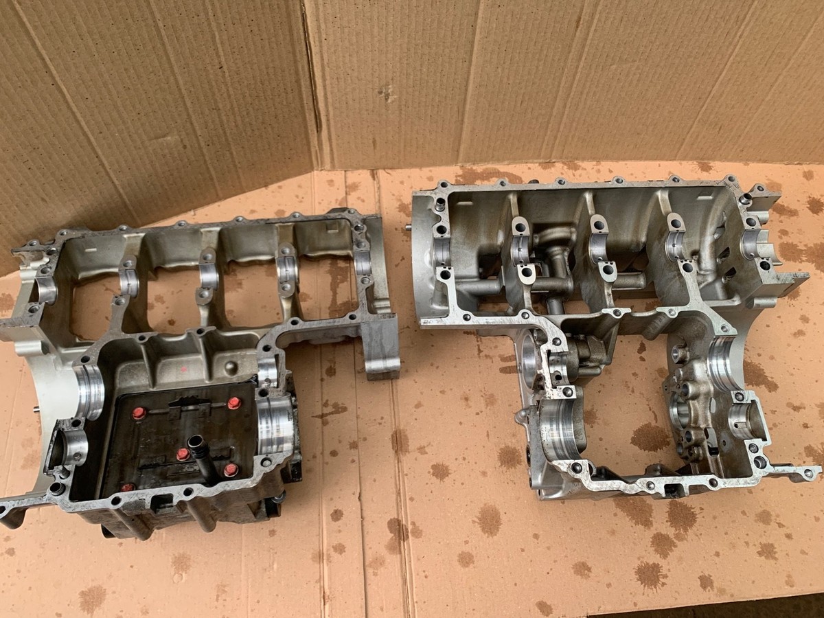 98 99 1998 1999 Kawasaki Ninja Zx9r Engine Case Cases Block Crank