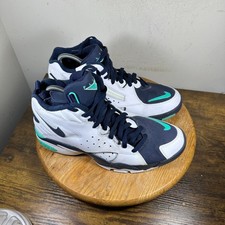 Nike Air Maestro 2 White Navy Teal Men's Basketball Shoes Size 12 AN8511-100