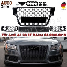Stoßstange Gitter Für Audi A5 B8 8T S-Line S5 08-12 Wabengrill Kühlergrill Glanz