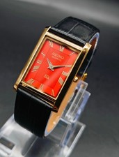 Rare Vintage Seiko Slim Quartz Men's Wrist Watch