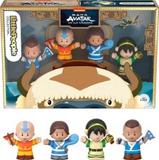Avatar: The Last Airbender Special Edition Set for Adults & Fans, 4 Figures i...