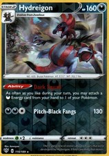 Hydreigon 110/189 Rare Darkness Ablaze Pokemon Reverse Holo Near Mint