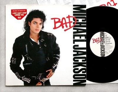 Michael Jackson - Bad 1987 LP 1st NL Epic EPC 4502901 Gatefold + OIS NM