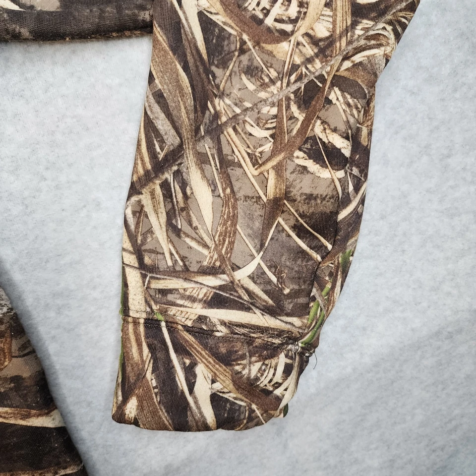DRAKE WATERFOWL SYSTEMS CAMO PERFORMANCE HOODIE PULLOVER SWEATSHIRT - Image 2 of 4