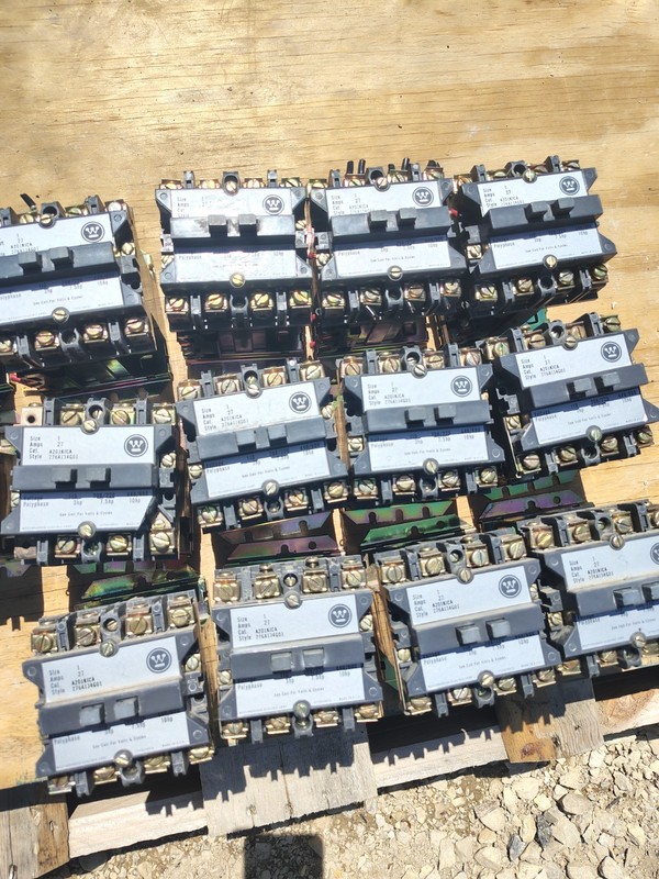 westinghouse contactor for use with motor controls