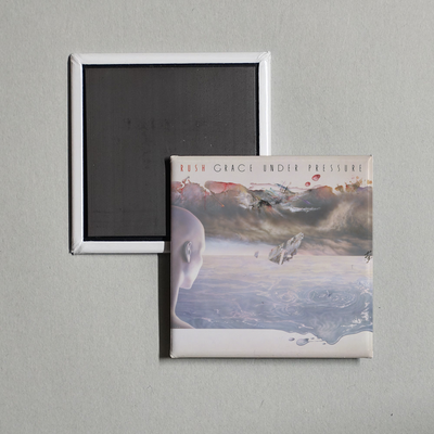 #ad #ad Rush Grace Under Pressure Album Cover Locker Fridge Magnet $6.98