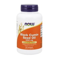 Black Cumin Seed Oil 60 Softgels 1000 Mg by Now Foods